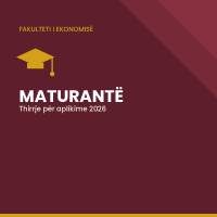 Njoftim për Maturantët e Interesuar!